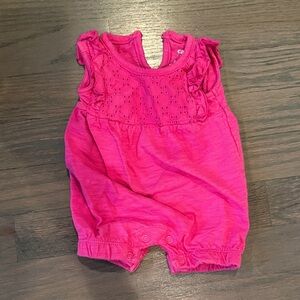 Carter's Fuchsia Newborn Romper